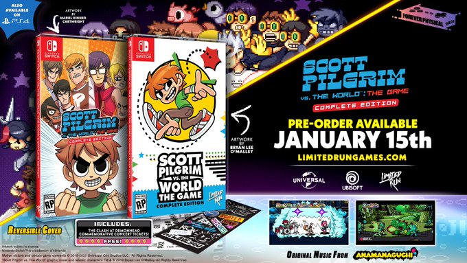 Limited Run, Scott Pilgrim, Scott Pilgrim Vs. The World: The Game