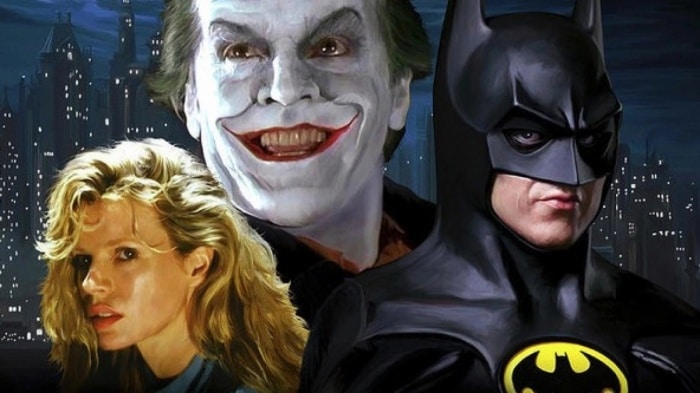 Batman, Jack Nicholson, Joker, Kim Basinger, Michael Keaton, Prince, Tim Burton