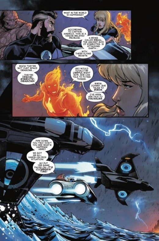 Cuantro Fantásticos, Dan Slott, King in Black, Zé Carlos