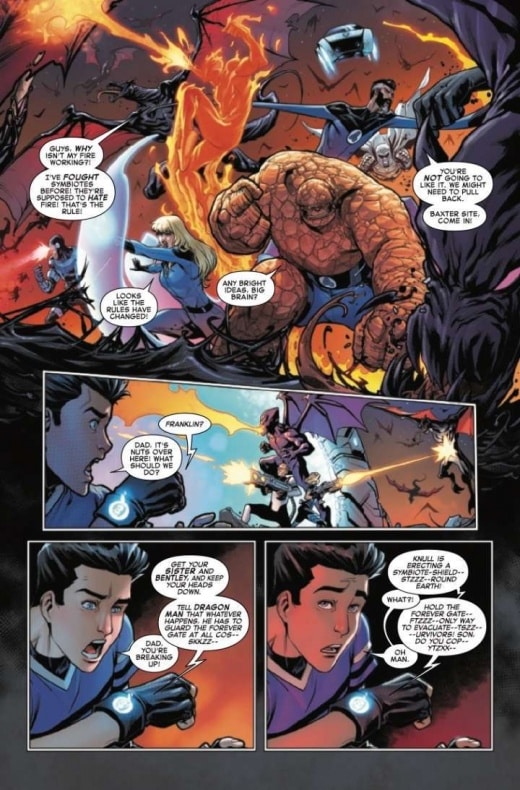 Cuantro Fantásticos, Dan Slott, King in Black, Zé Carlos