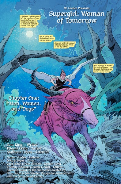 Noticias Comics, Supergirl, Supergirl: Woman of Tomorrow, Tom King