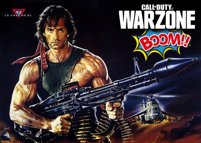 Warzone - Call of Duty - John Rambo - John McClane