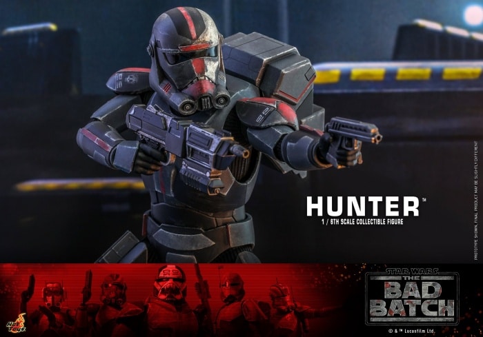 Hot Toys, Hunter, Star Wars, Star Wars: La remesa mala, Star Wars: The Bad Batch