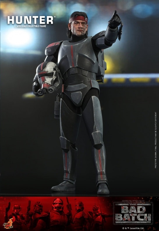 Hot Toys, Hunter, Star Wars, Star Wars: La remesa mala, Star Wars: The Bad Batch