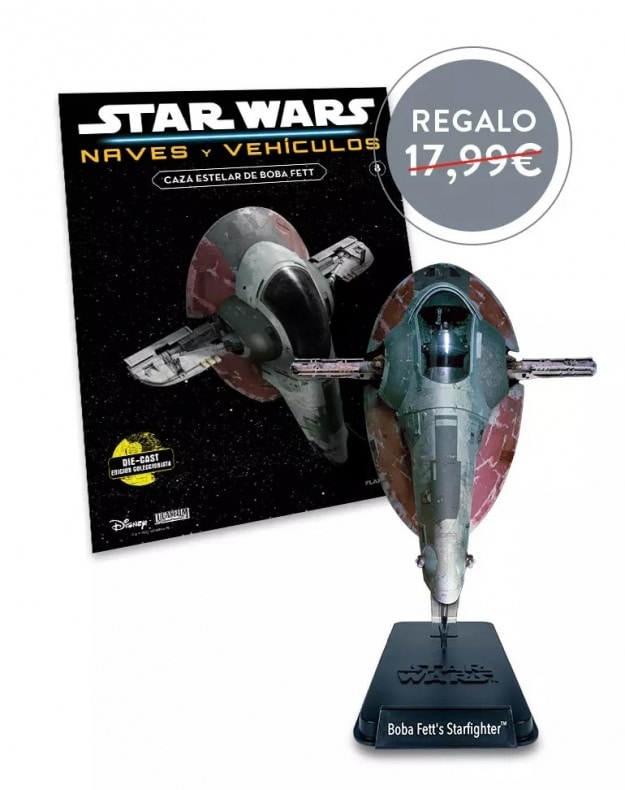 ENTREGA 8 DE REGALO: CAZA ESTELAR DE BOBA FETT