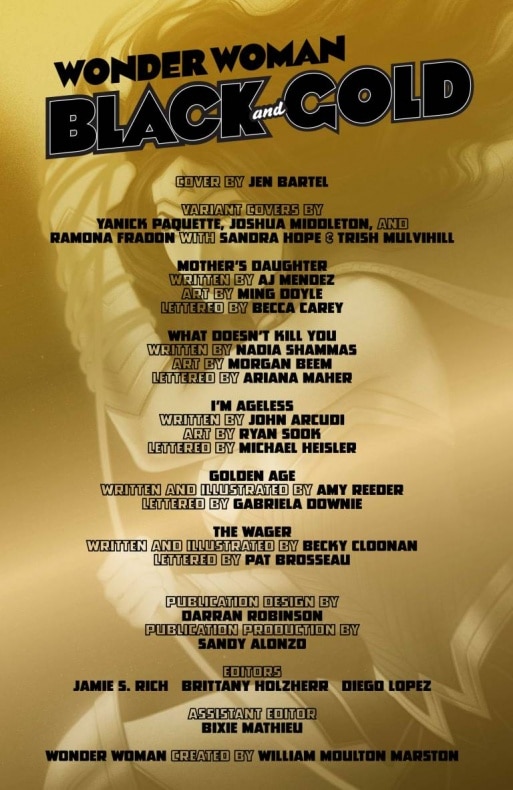 Becky Cloonan, DC Comics, John Arcudi, Noticia Cómics, Wonder Woman