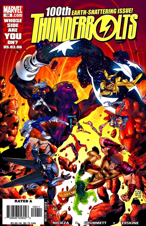 Marvel Comics, Selección del editor, Thunderbolts