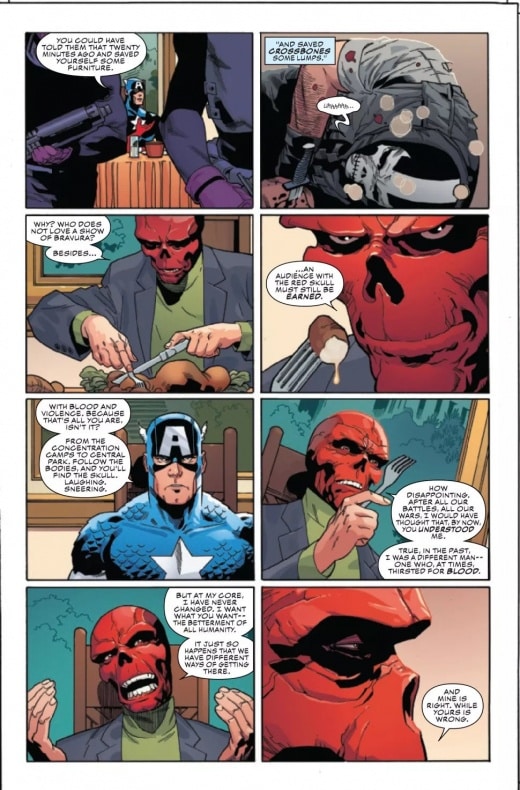Capitán América, Craneo Rojo, Marvel Comics, Ta-Nehisi Coates