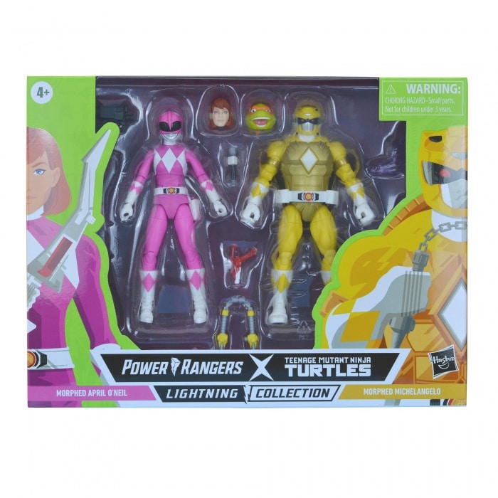 April, Hasbro, Michel Angelo, Noticias Merchandising, Power Rangers, Raphael, Schredder, Tommy, Tortugas Ninja