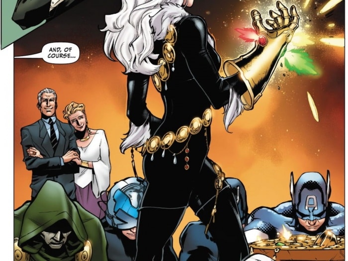 Black Cat ha reunido la mitad de las Gemas del Infinito reuniendo un peligroso nivel de poder