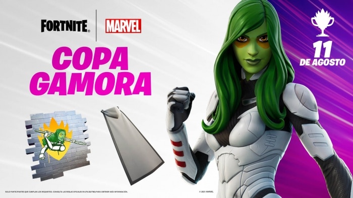 Fortnite, Gamora, Marvel