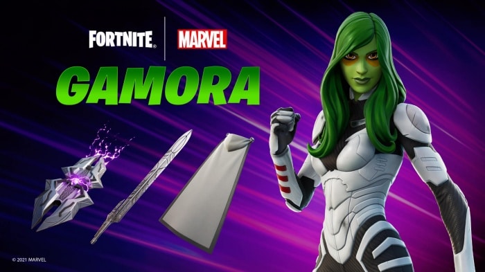 Gamora es la última incorporación a Fortnite