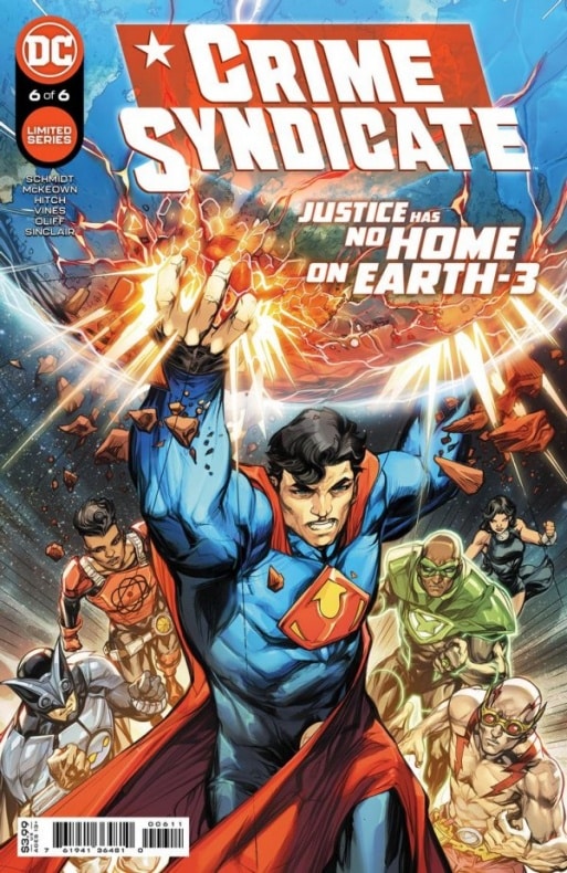 Crime Syndicate # 6 nos deja una Tierra-3 conquistada por el  Crime Syndicate