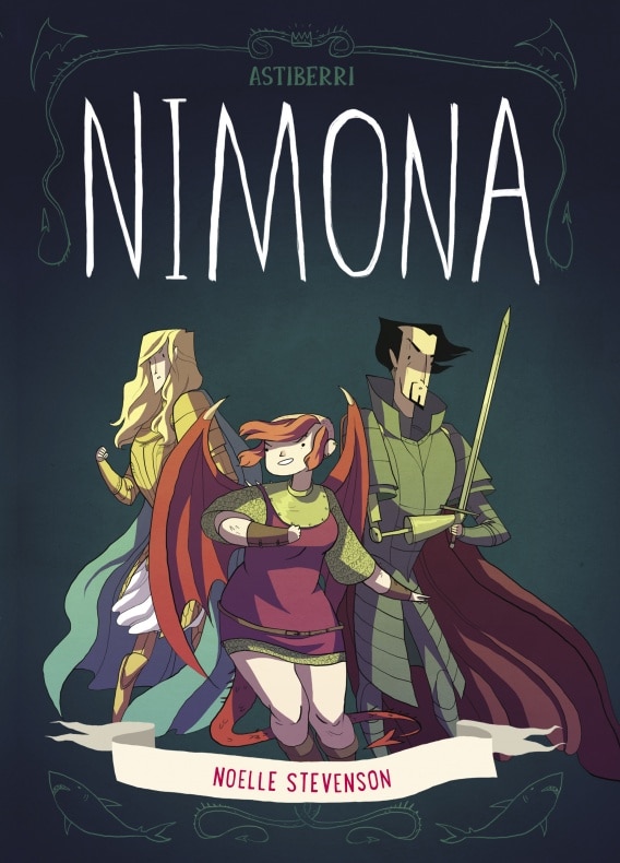 adaptación de Nimona - Astiberri