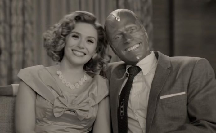 la bruja escarlata y vision