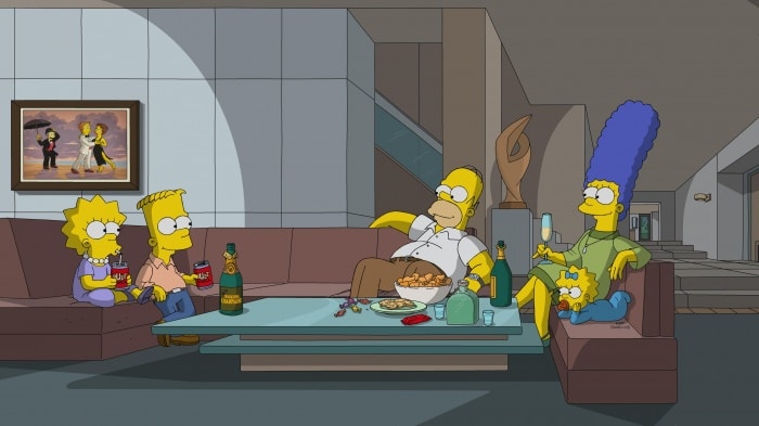 Los Simpson, Noticia Series