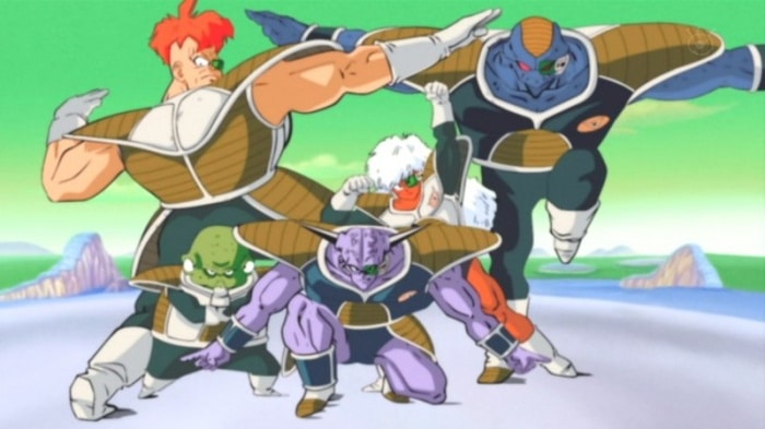 dragon ball fuerzas especiales ginyu