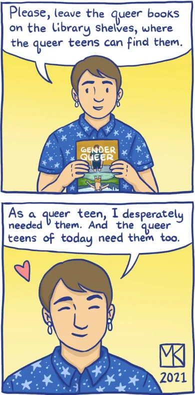 Gender Queer A Memoir, Maia Kobabe, Noticia Cómics