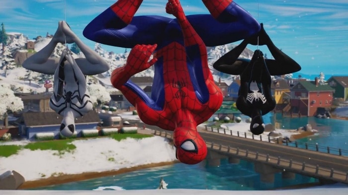 fortnite capítulo 3 spider-man