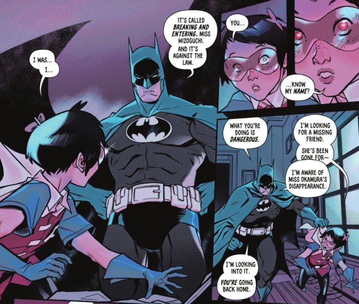 Mia Mizoguchi es Maps, la nueva Robin de Batman