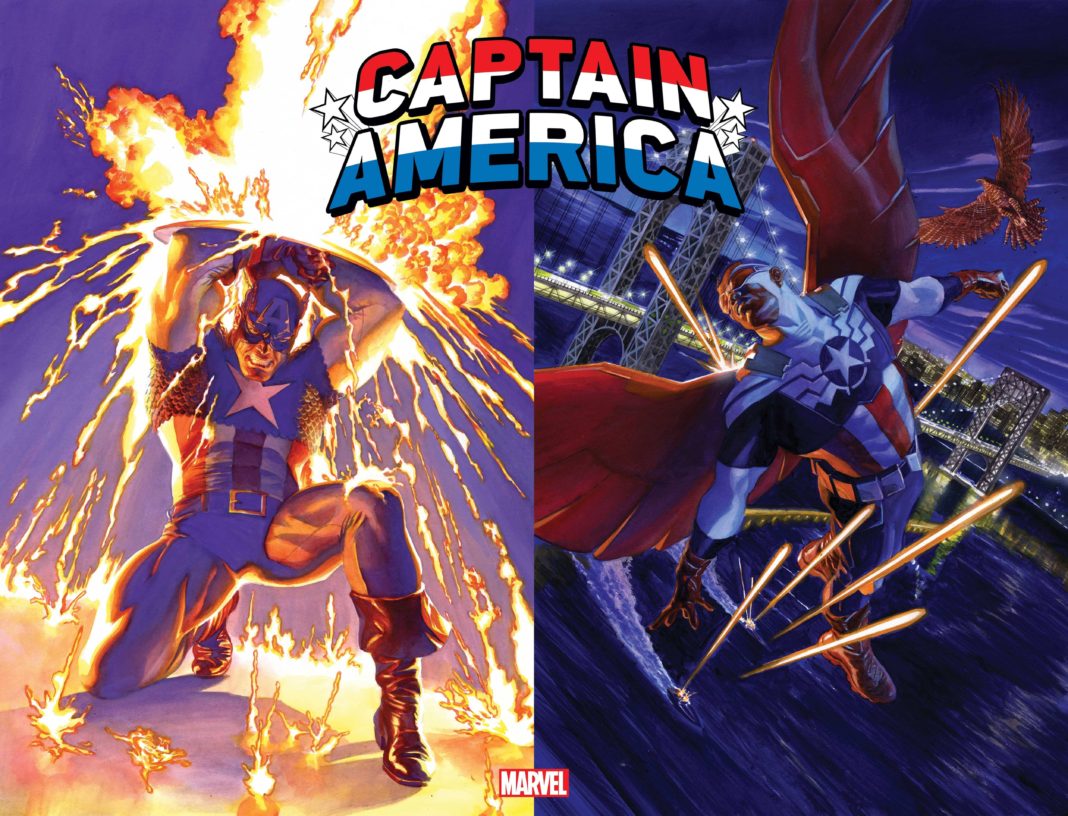 portadas Alex Ross para Capitán América