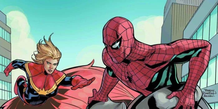 Capitana Marvel Spider-Man 4