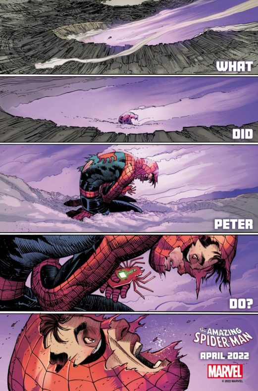 ¿Qué hizo Peter? Es la gran pregunta del nuevo número de Amazing Spider-Man