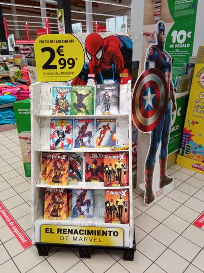 Carrefour cómics marvel1