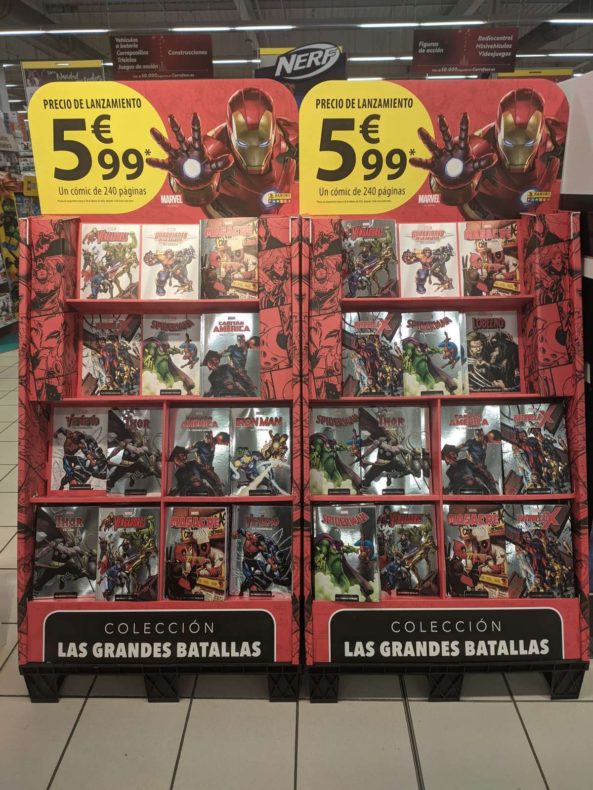 Carrefour cómics marvel 2