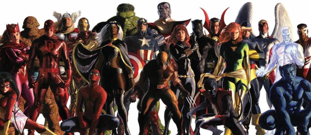 Alex ross marvel heroes timeless