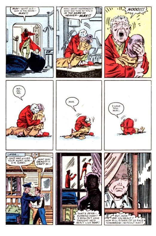 Artículo cómics, Marvel Comics, Selección del editor, Spider-man, tía May