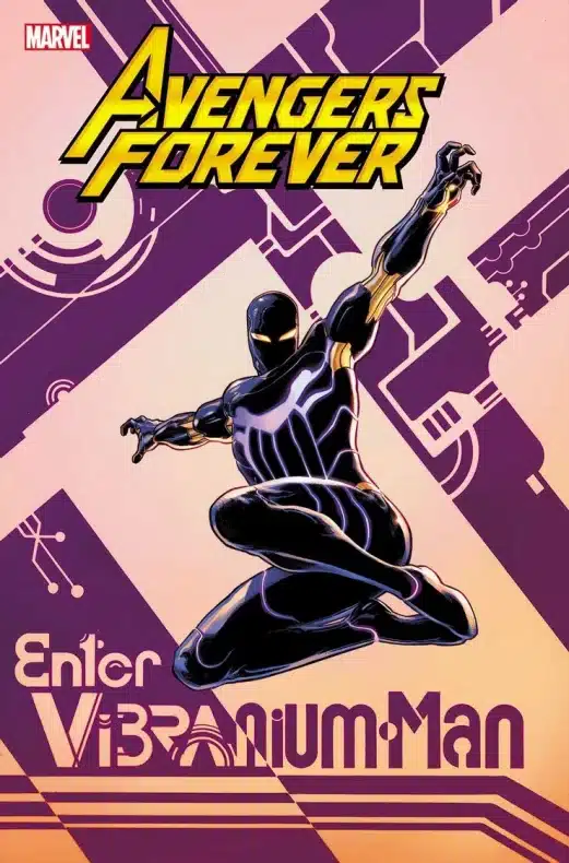 Portada de Avengers Forever #6 con la transformación de Black Panther