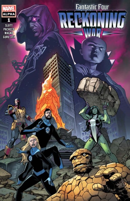 Fantastic Four: Reckoning War Alpha #1 she-hulk