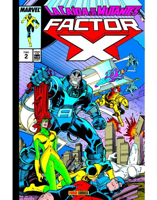 Reseña de Marvel Gold. Factor-X 2 - La Caída de los Mutantes