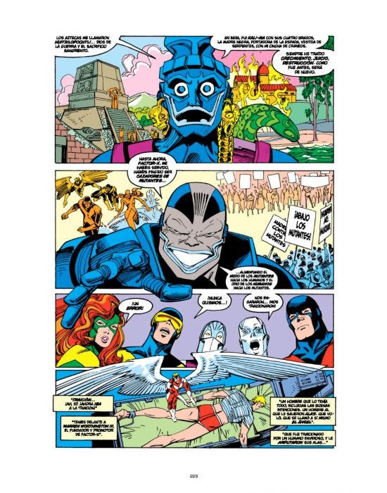 Reseña de Marvel Gold. Factor-X 2 - La Caída de los Mutantes