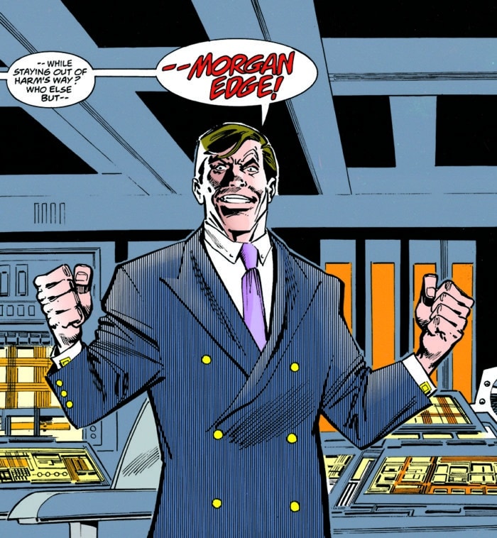 Las caras de Morgan Edge