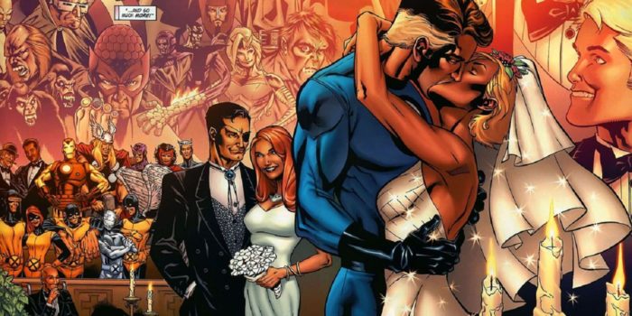 parejas románticas de los cómics - Reed y Sue