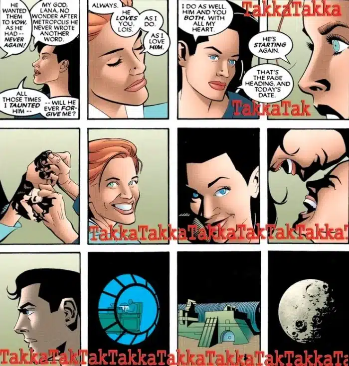 Lois y Lana discuten su relación con Superman