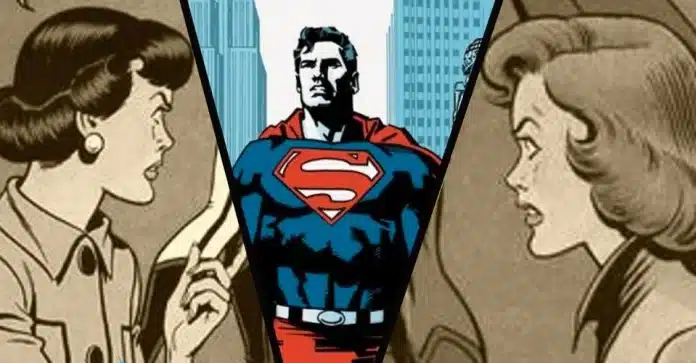 Superman y su triángulo poliamoroso Superman y su triángulo poliamoroso