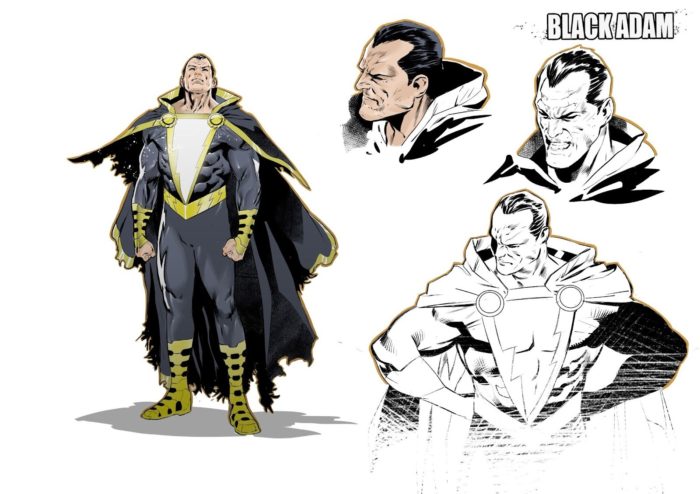 Black Adam - diseños Rafa Sandoval