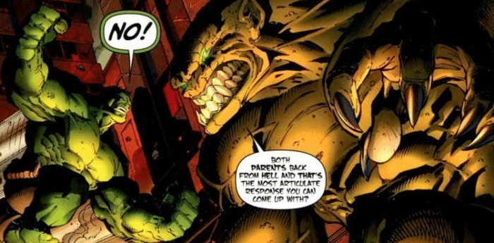 peleas de Marvel