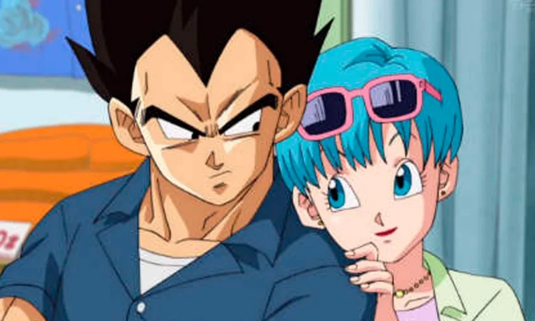 Vegeta y Bulma Dragon Ball