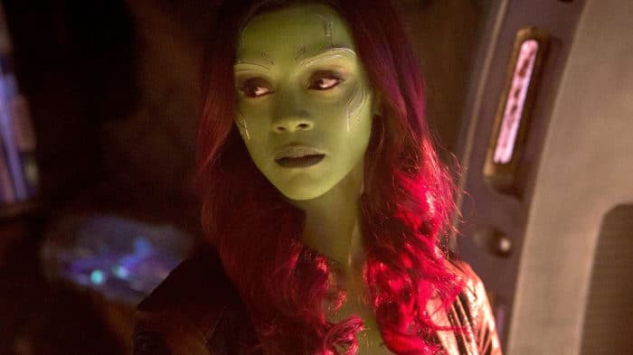 Zoe Saldana es Gamora - destacada