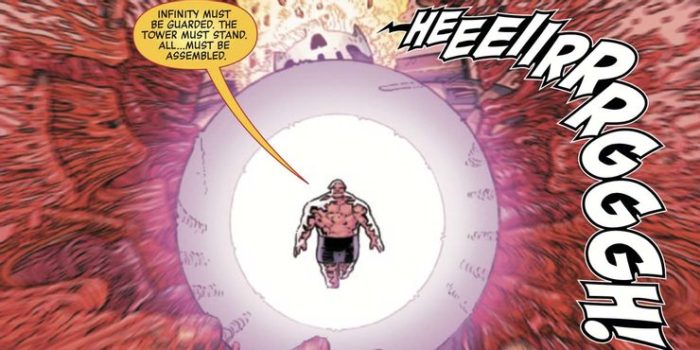 la cosa del infinito marvel comics