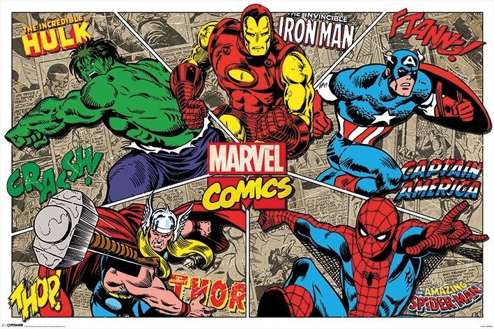 personajes de Marvel