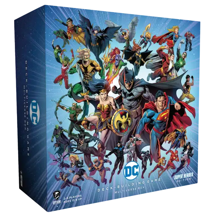 DC Deck-Building Game heroes