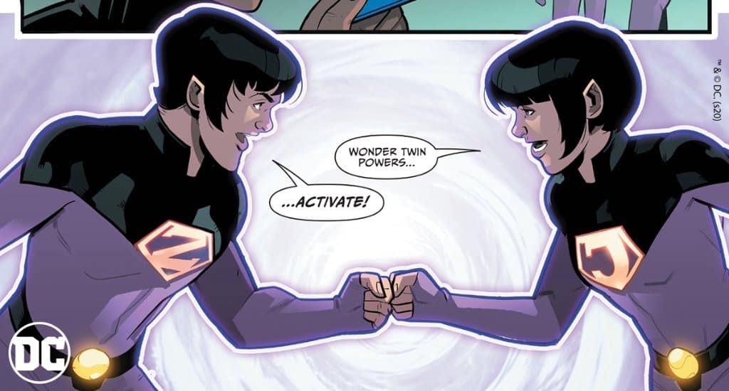 Wonder Twins activate - destacada