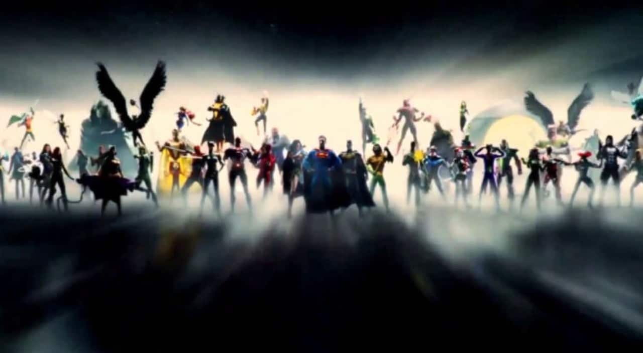 DC Films intro - personajes