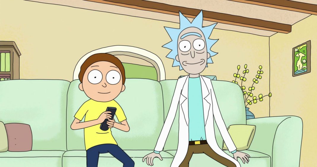 series de ciencia ficción y humor rick y morty