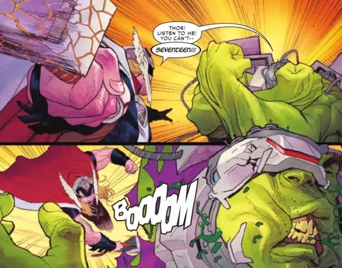 hulk vs. thor